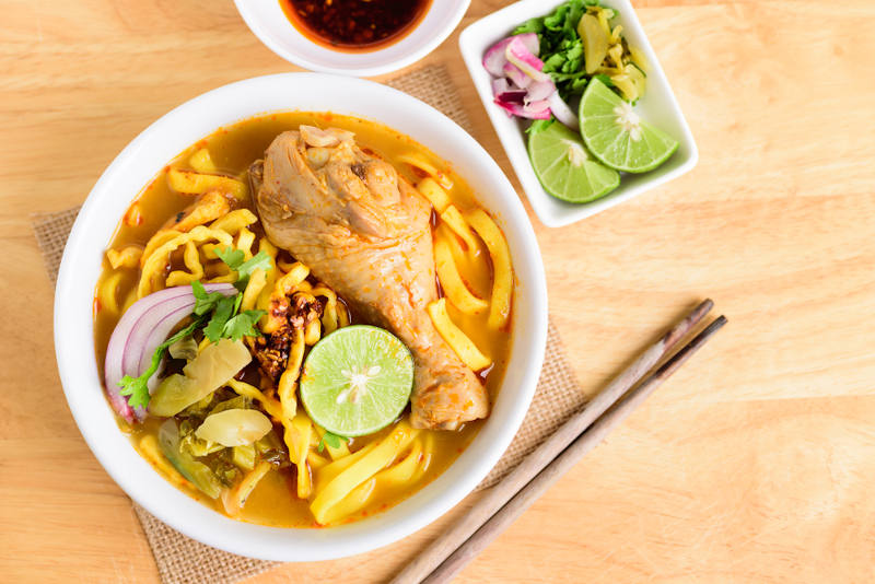 Khao Soi Gai in Khao Lak