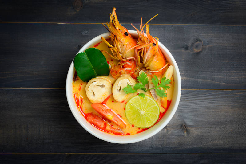 Tom Yung Goong in Khao Lak