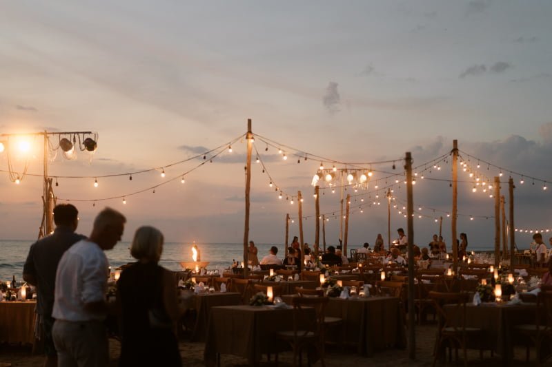 Beach wedding ceremony in Khao Lak, Thailand and Devasom